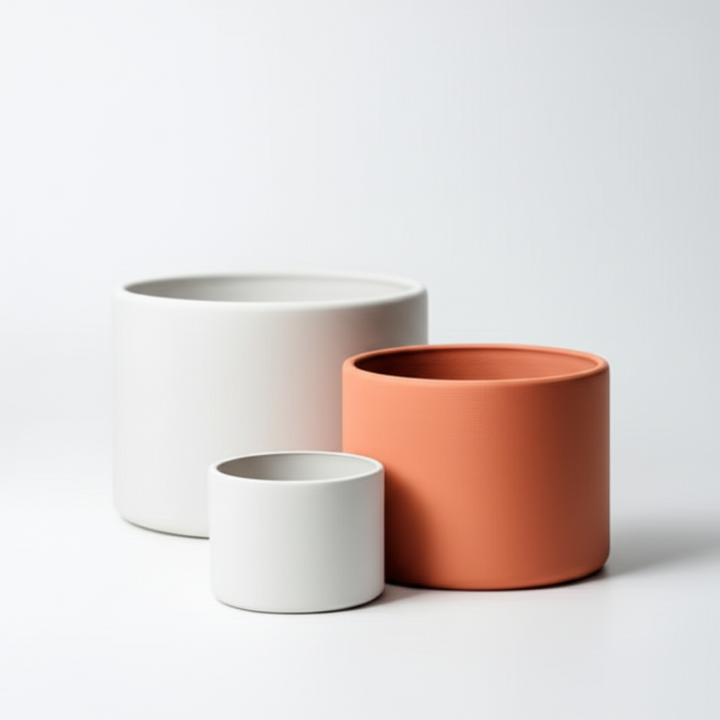 Ceramic Plant Pot Set